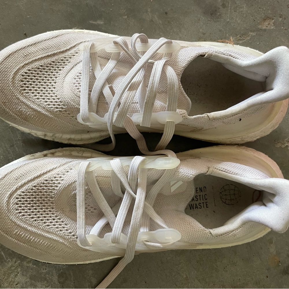 Adidas White Sneakers size 5.5